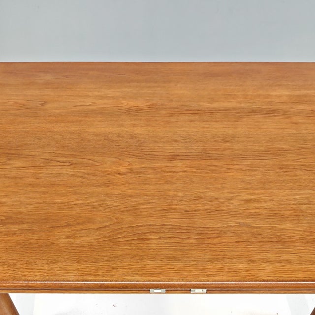 Nibay Extendable Table in Oak by Tobia and Afra Scarpa for Gavina, 1960s For Sale - Image 13 of 18