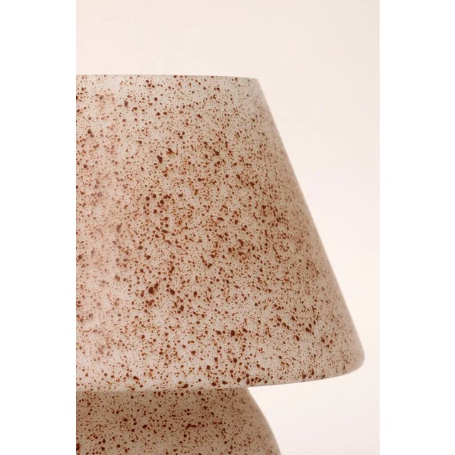 Vintage Glass Mushroom Table Lamps, Germany, 1960s, Set of 2 For Sale - Image 6 of 10