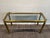 1960's Vintage in the Manner of Mastercraft Hollywood Regency Brass Console Table For Sale - Image 10 of 10