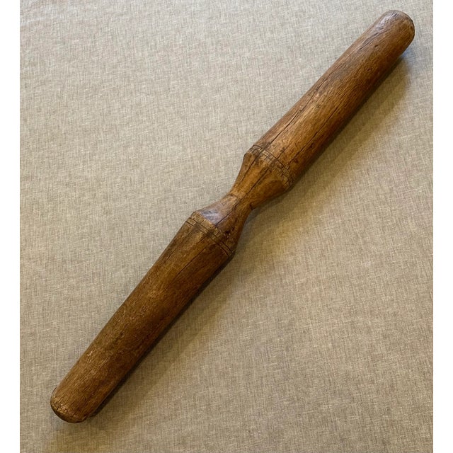 Wooden Vintage Indian Pestle #4 For Sale - Image 4 of 10