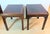 Drexel Heritage Drexel Heritage Chinese Chippendale Banded Mahogany Side Tables, Pair For Sale - Image 4 of 15
