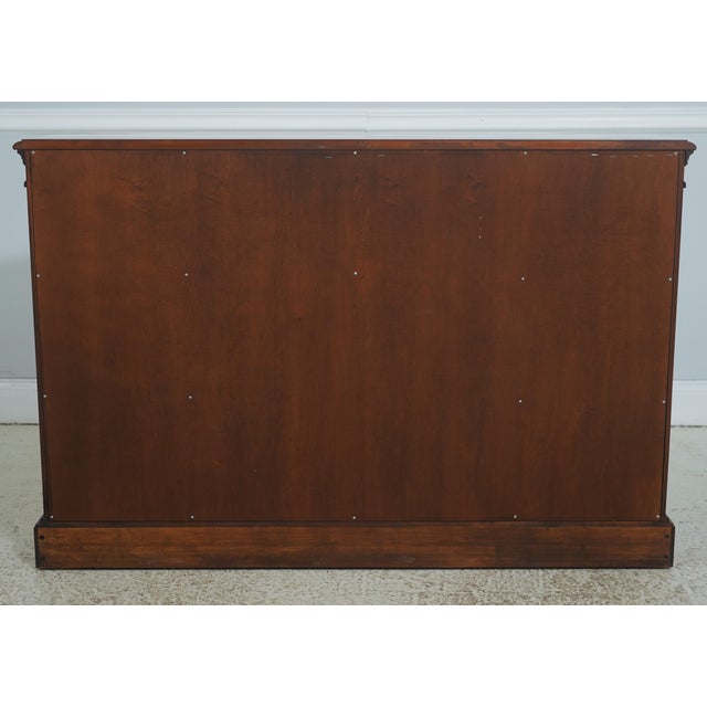 Henkel Harris Mahogany Inlaid Four Door Server Credenza For Sale - Image 17 of 18