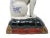 Vintage Large Staffordshire Style Ceramic Cat on Pillow Sculpture For Sale - Image 11 of 13