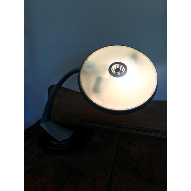 Gray Spanish Desk Lamp from Fase, 1970s For Sale - Image 8 of 12