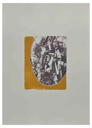 Mino Trafeli, After Braque, Etching, 1980