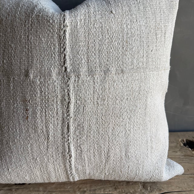 Not Yet Made - Made To Order Vintage Rug Pillow Cover With Original Seams For Sale - Image 5 of 7