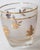 Glass Vintage Libbey Frosted & Golden Foliage Cocktail Glasses Set of 4 For Sale - Image 7 of 10