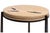 Contemporary 16" Round Fossil Drink Table 9308t For Sale - Image 3 of 4
