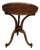 Traditional Round Mahogany Occasional Table by Leighton Hall - Showroom Sample For Sale