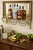 1980s Vintage Solid Brass Tassel Wall Shelf With Glass Top For Sale - Image 5 of 9
