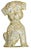 Last Call - 1970s Gold Puppy Earring Tree / Holder For Sale In Tulsa - Image 6 of 6