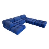 Cobalt Blue Modular Sofa by Mario Bellini for B & B Italia For Sale