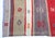 1950s 1950s Handmade Warm Color Kilim Runner - 3' 1'' X 9' 1'' For Sale - Image 5 of 12