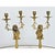 Rustic European 19th Century Pair of Brass Lion Candlesticks from Amsterdam For Sale - Image 3 of 8