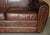 Vintage Earle Chesterfield Sofa in Brown Leather from Halo For Sale - Image 5 of 17