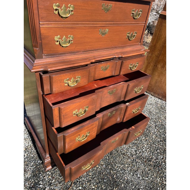 Pennsylvania House Chippendale Style Tall Cherry Dresser Kling Chairish
