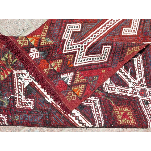 1960s Vintage Turkish Handknotted Runner Rug - 34"x104" For Sale - Image 9 of 10