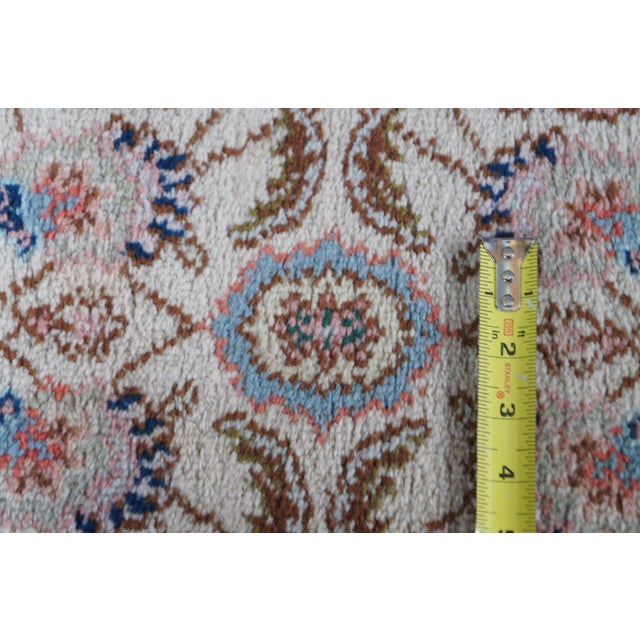 Karastan 100% Wool Floral Palmette Animal 738 Area Rug Runner Mat 2.5' X 20' For Sale - Image 14 of 15