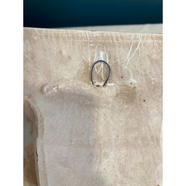 Vintage Concrete Wall Shelves Pair With Acanthus Detail For Sale - Image 12 of 13