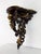 Antique Victorian Rococo Hand-Carved Wooden Wall Shelf with Gilt Accents For Sale - Image 9 of 16