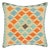 Boho Chic Turkish Lyndia Hand Woven Kilim Throw Pillow For Sale