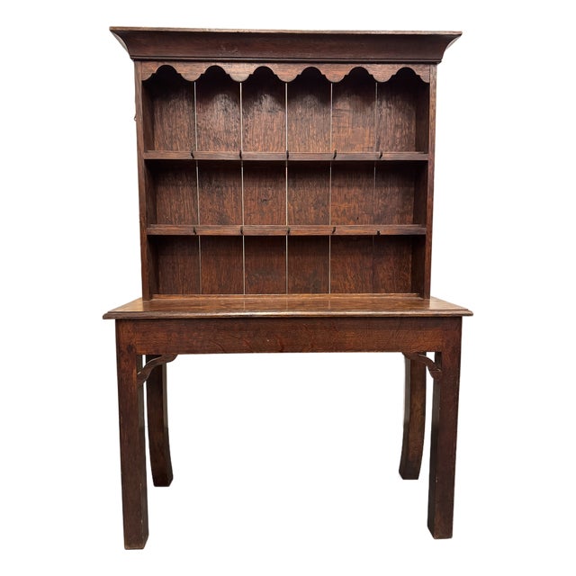 19th Century Antique Children’s Oak Welsh Cupboard For Sale