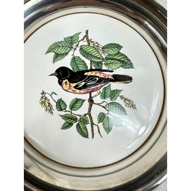 Vintage Sheridan Silver Plated Coasters For Sale In New Orleans - Image 6 of 9