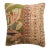 Early 20th Century Green Persian Sultanabad Mahal Rug Pillow For Sale