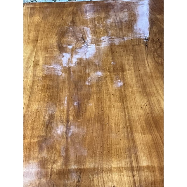 Biedermeier Lyra Writing Desk in Cherrywood, 1830 For Sale - Image 6 of 18