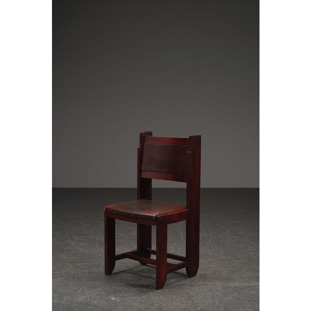 Art Deco Synagogue Chair For Sale - Image 4 of 14