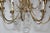 Tommi Parzinger Style Brass and Crystal Chandelier For Sale In New York - Image 6 of 13