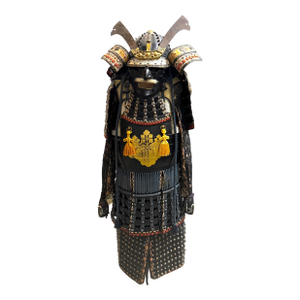 Showa-Period Japanese Samurai Armor (Yoroi), with Paulownia Crest, Post-WWII