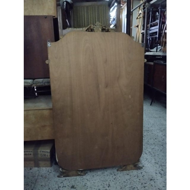 Mirror with Leaf and Gold Decorations For Sale - Image 10 of 11