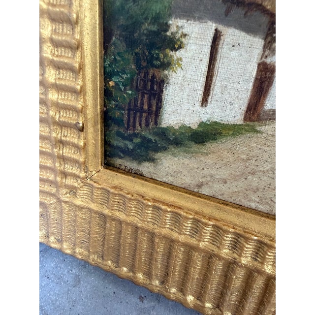 J. Poy, Small Oil Painting, 1890s, Oil on Canvas, Framed For Sale - Image 10 of 18
