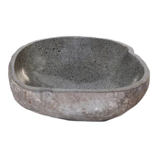 Free Form River Stone Vessel 1 For Sale