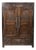 Antique Carved Wooden Wardrobe For Sale