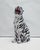 Contemporary White Tiger Figurine in Ceramic by Ceramiche Boxer For Sale - Image 3 of 9