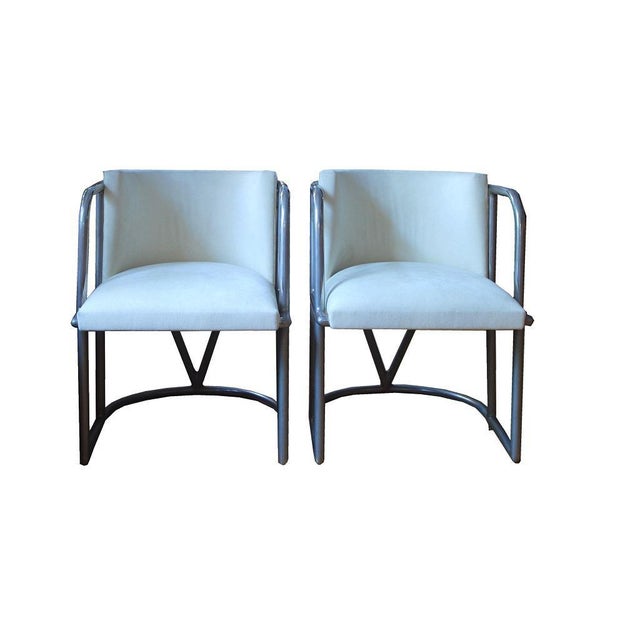 Art Deco Armchairs, Set of 2 For Sale - Image 4 of 9