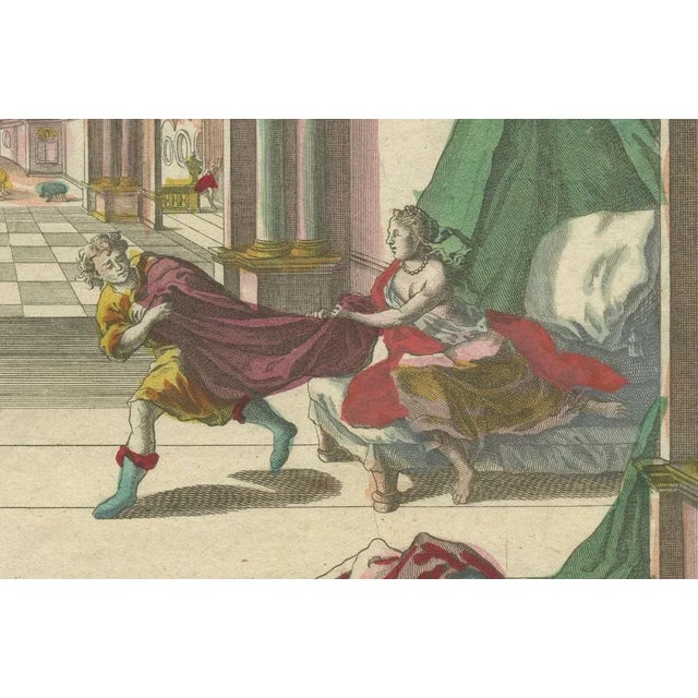 Probst, Joseph Tempted by Potiphar's Wife, 1770, Print For Sale - Image 4 of 10