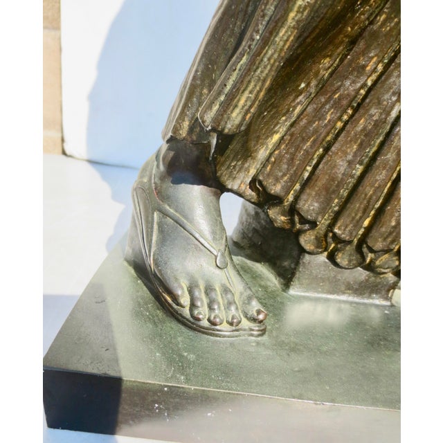Diana Arcaizante Grand Tour Bronze Odyssey Diana From Pompeii For Sale - Image 13 of 14