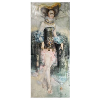 Ilze Laizane, Cio, Oil on Canvas, 2014 For Sale