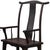 Set of Antique Chinese Yoke Back Armchairs For Sale - Image 4 of 8