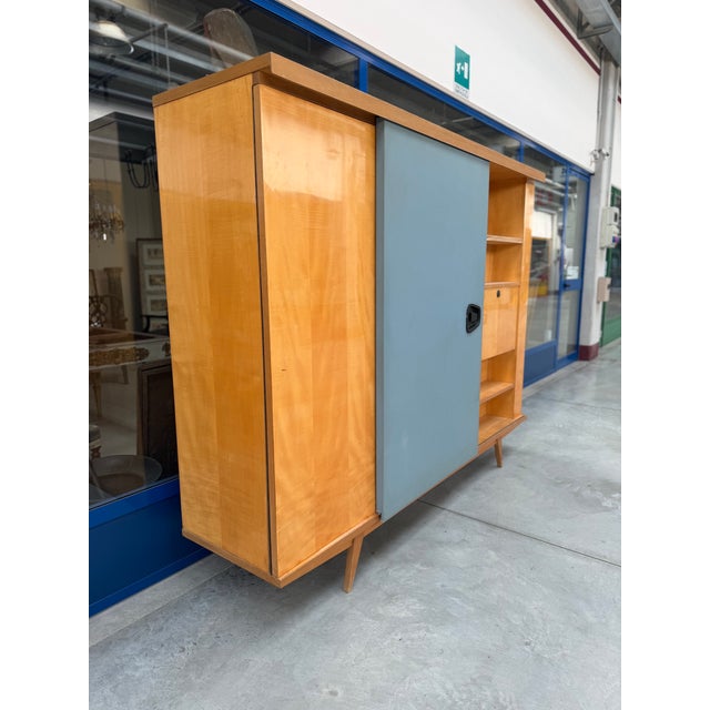 Wardrobe attributed to Gio Ponti, 1950s For Sale - Image 9 of 12