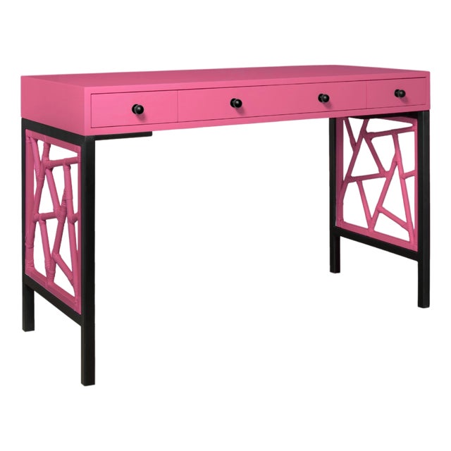 Tiffany Writing Desk - Pink For Sale