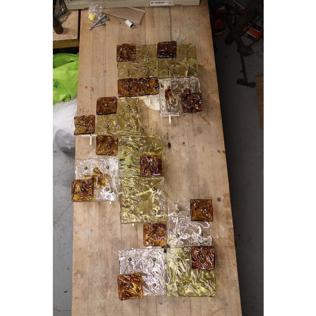 Venini Toni Zuccheri 1960 Light Wall Panel by Toni Zuccheri for Venini For Sale - Image 18 of 18