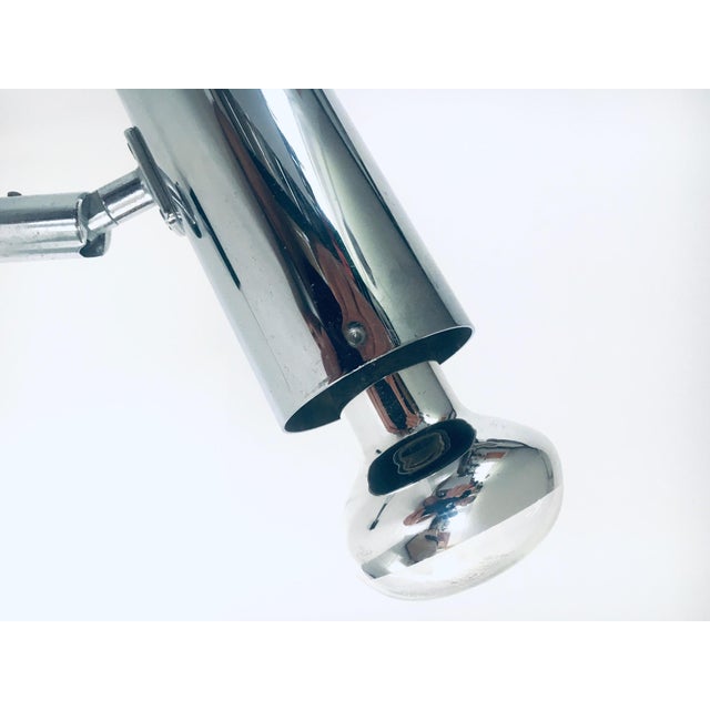 Mid-Century Modern Design Chrome Spot Wall Lamp, 1960s For Sale - Image 6 of 14