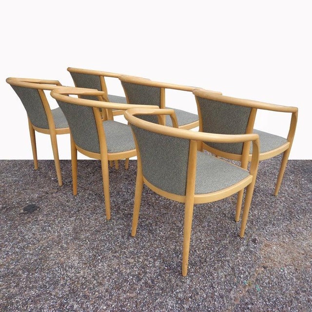 Wood Late 20th Century Keilhauer Arm Chair - Set of 9 For Sale - Image 7 of 7