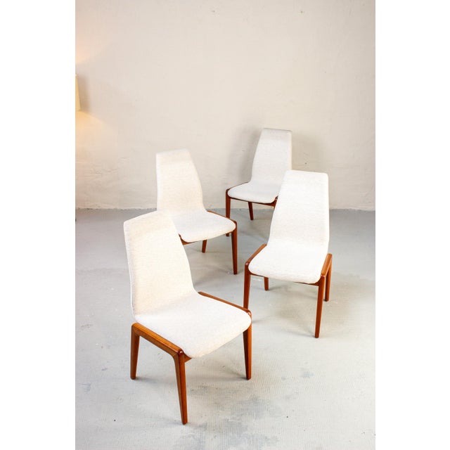 Mid-Century Danish Chair in Teak from Schou Andersen Stuhl, 1960s, Set of 4 For Sale - Image 15 of 15