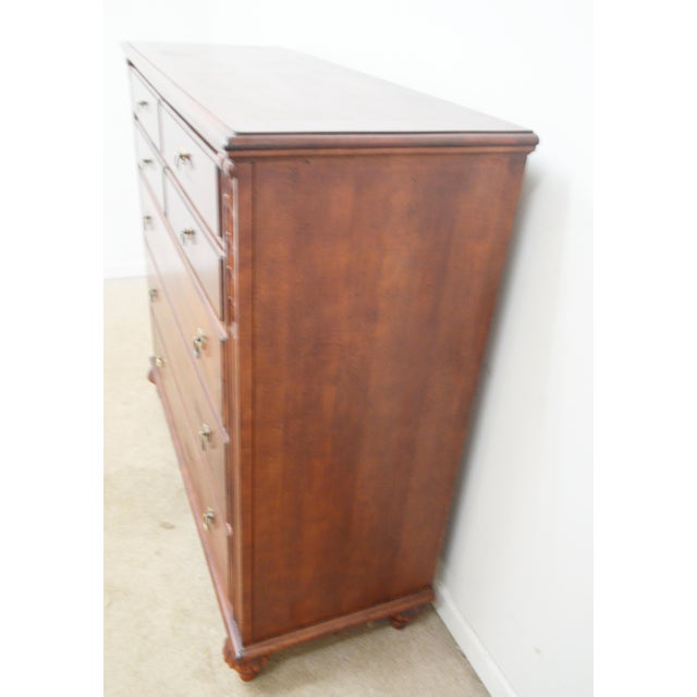 Ethan Allen Chest of Drawers and Mirror Set For Sale - Image 10 of 18