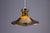 Large Glass Bubble Pendant Light with Brass Shade For Sale - Image 5 of 10